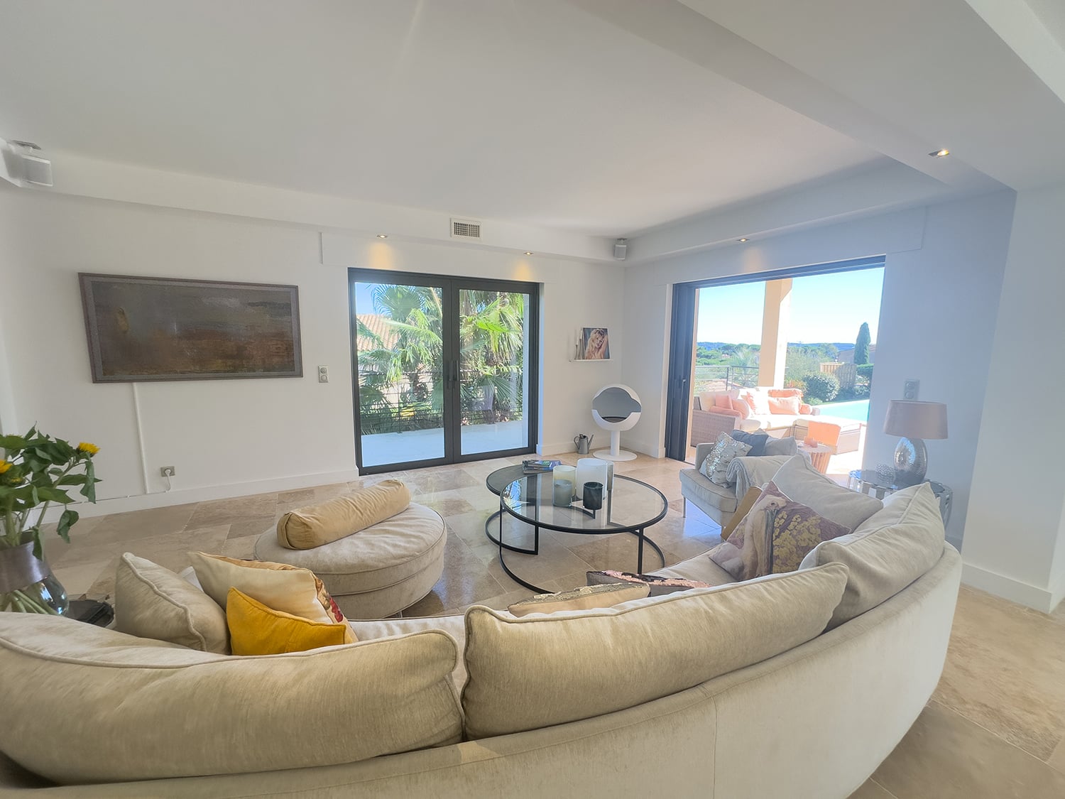 Sitting room | Holiday villa in Sainte-Maxime