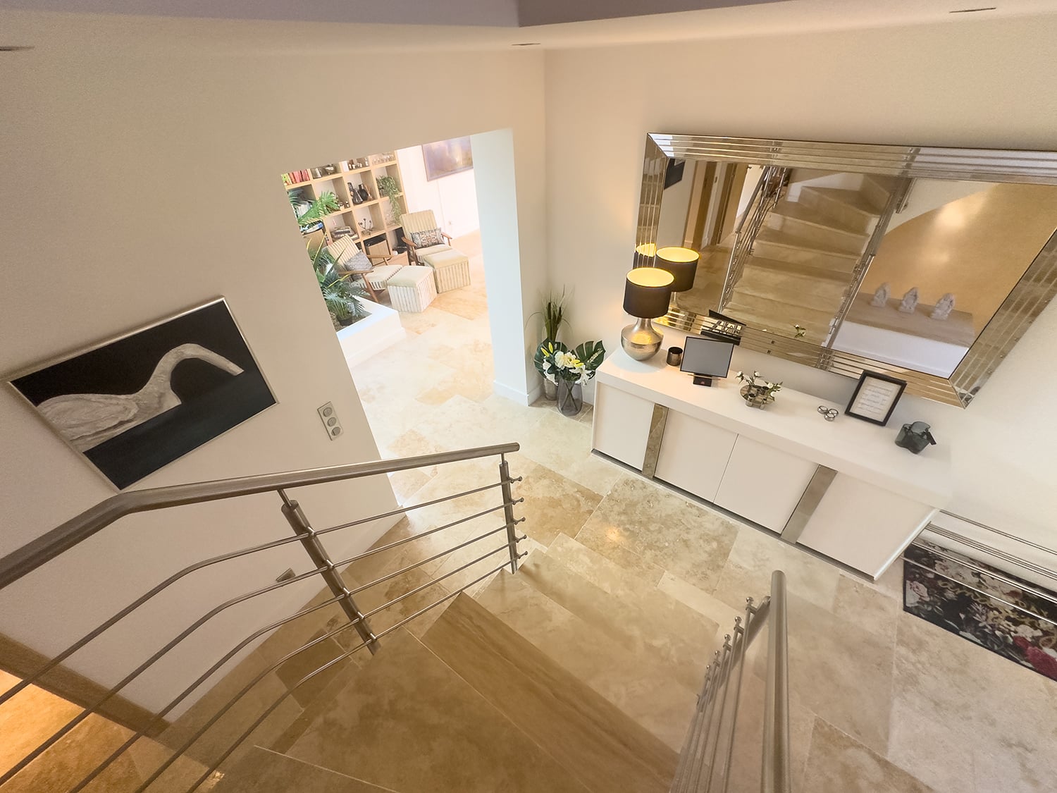 Staircase | Holiday villa in Sainte-Maxime