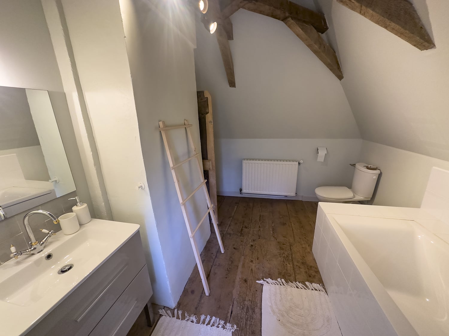 Bathroom | Holiday château in Nouvelle-Aquitaine