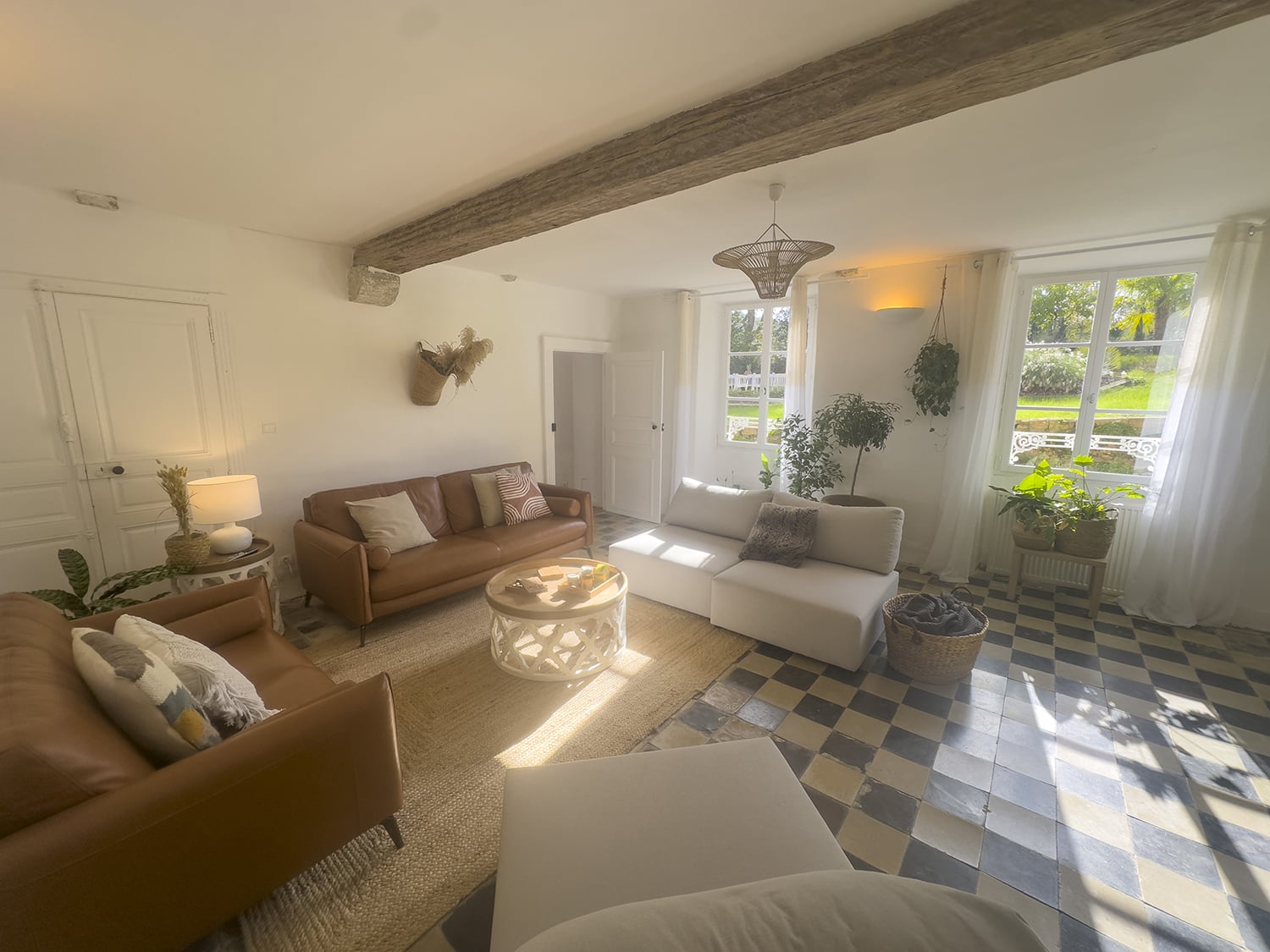 Sitting room | Holiday château in Nouvelle-Aquitaine