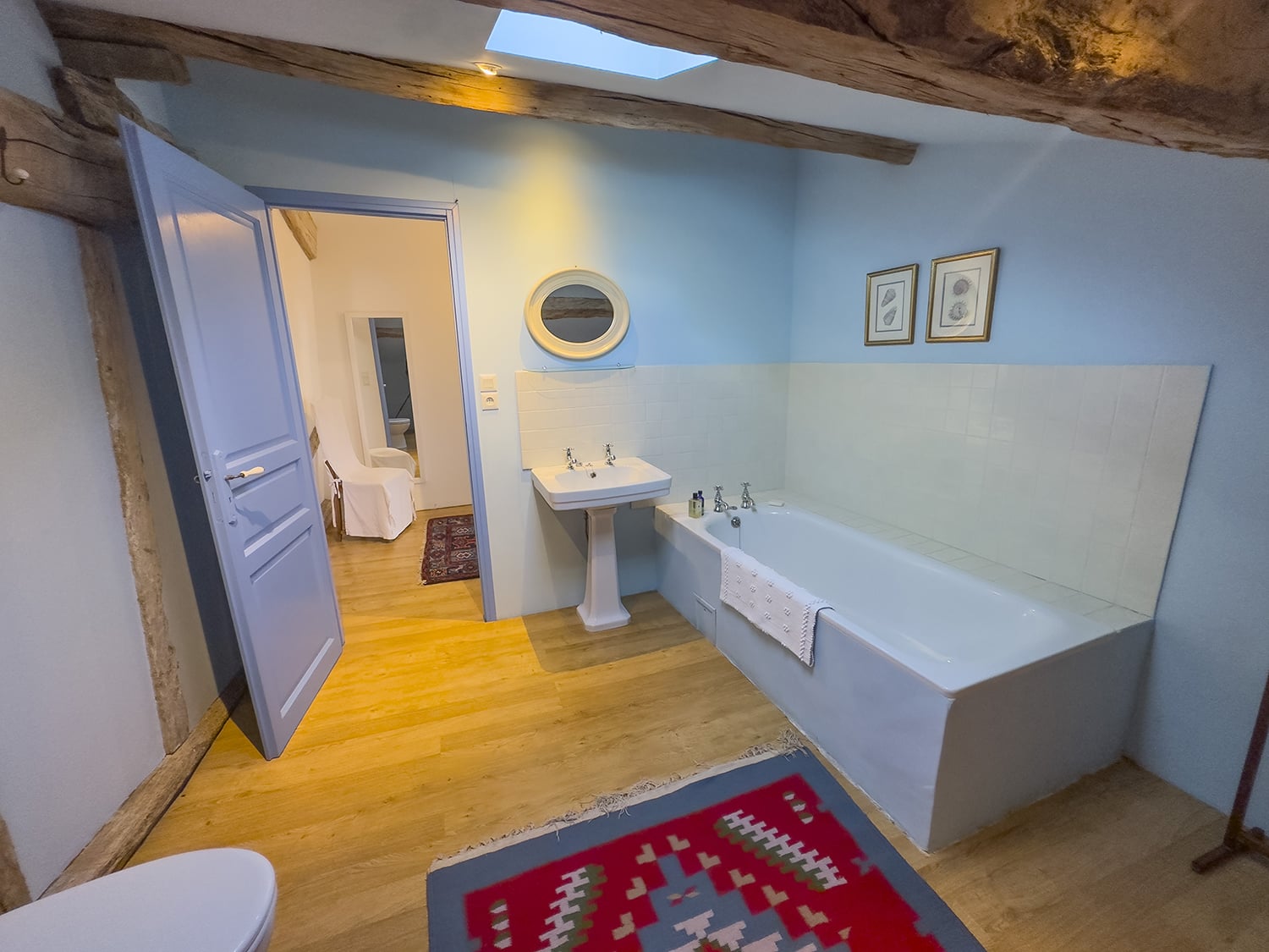 Bathroom | Holiday home near Sauveterre