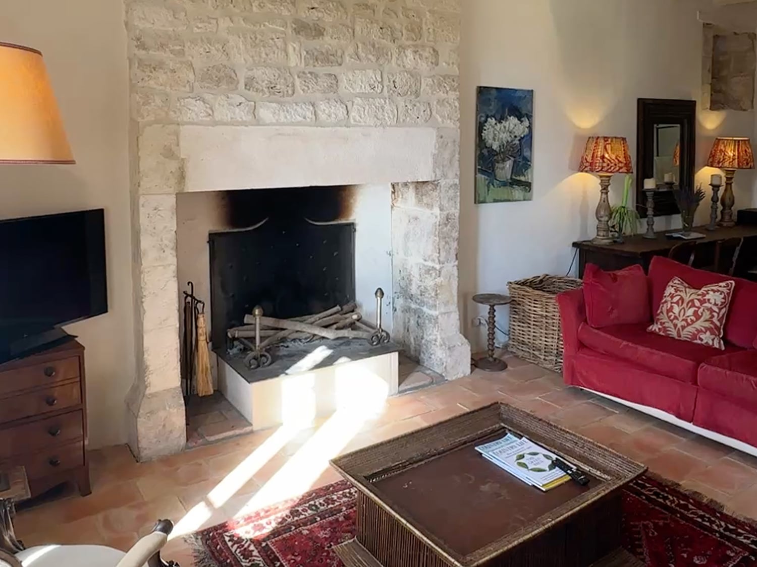 Sitting room | Holiday home near Sauveterre