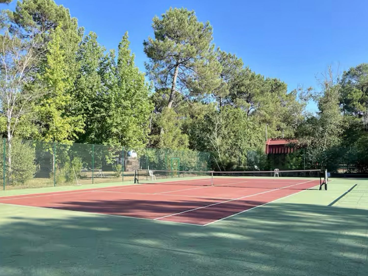 Tennis court in Marina complex