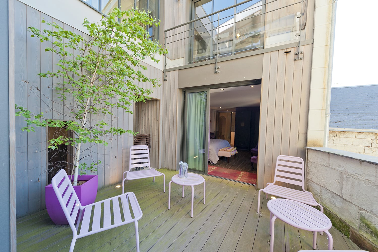 Interior courtyard