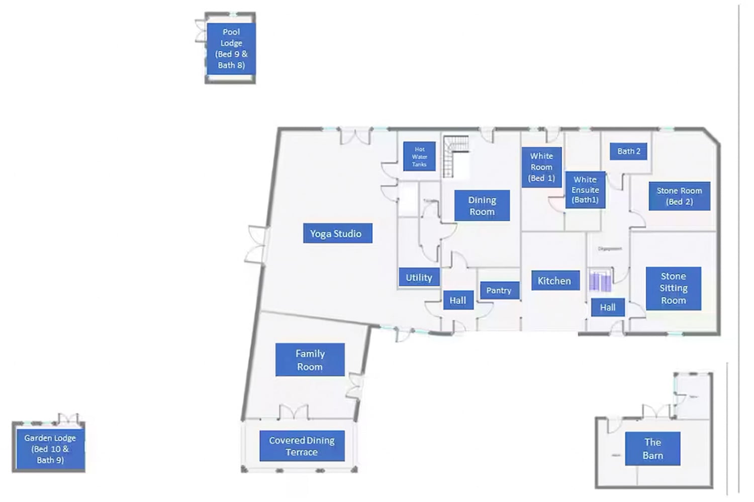 Floor plan | Holiday home in Nouvelle-Aquitaine