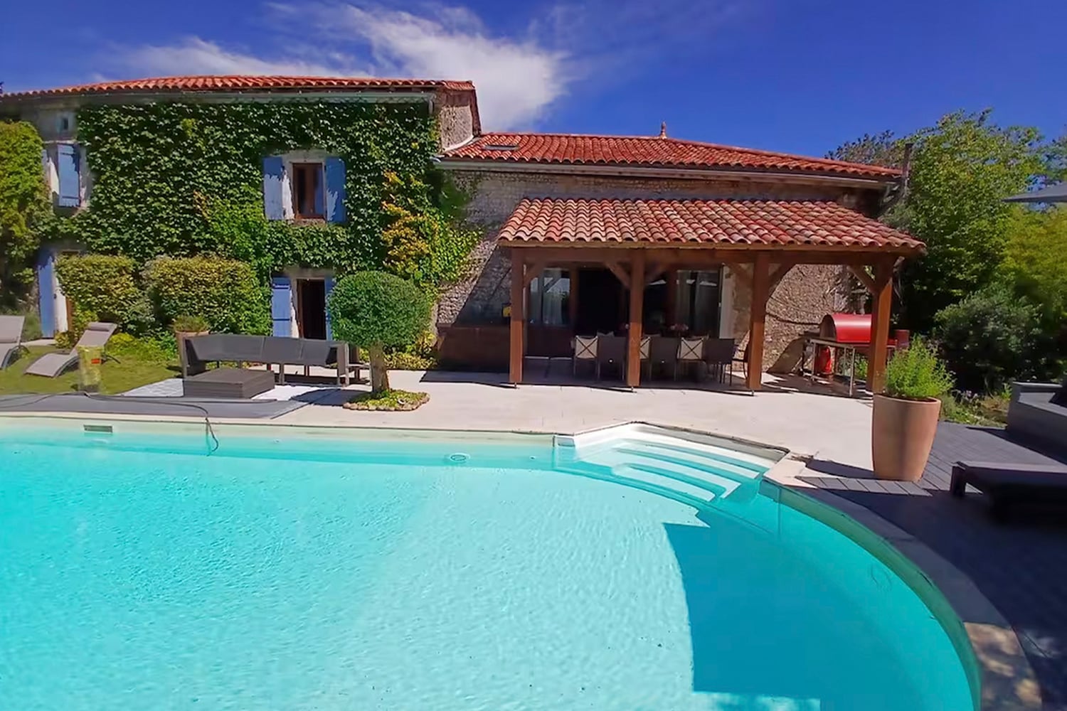 Holiday home in Nouvelle-Aquitaine with private pool