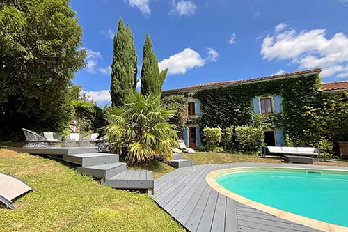 Holiday home in Nouvelle-Aquitaine with private pool