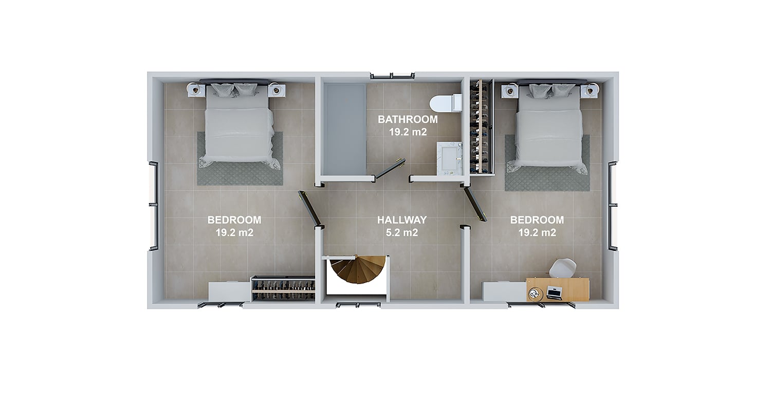 Floor plan | Detached country cottage