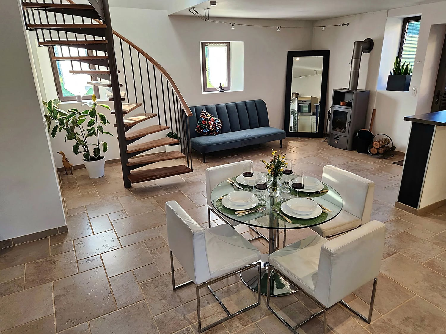 Living room | Holiday home near Beynac-et-Cazenac