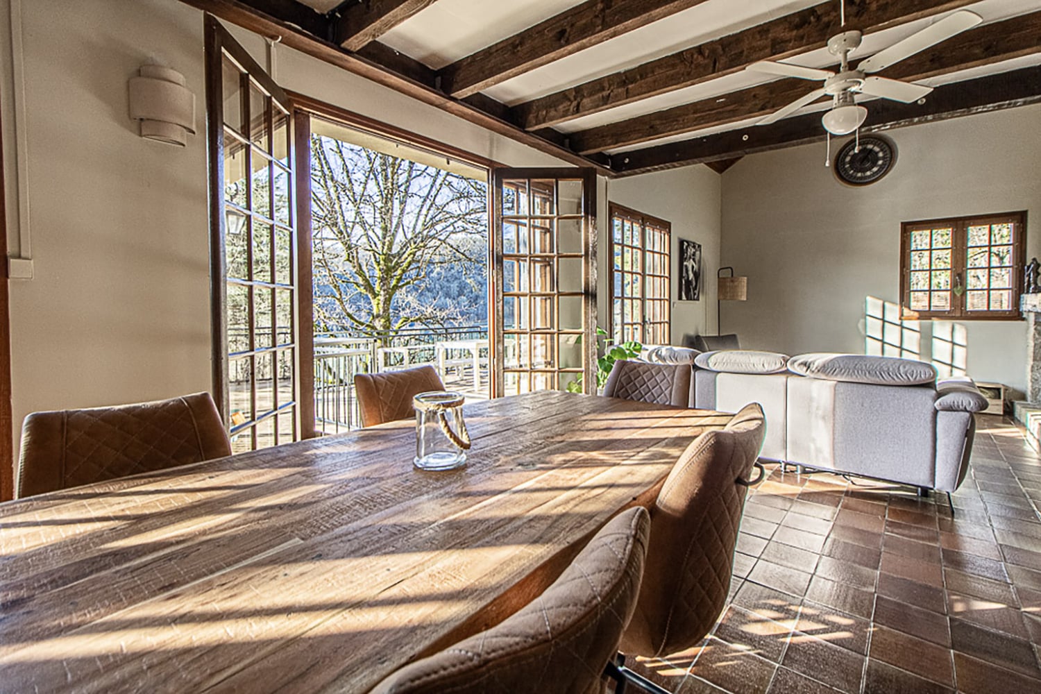 Dining room | Holiday home in the Lot