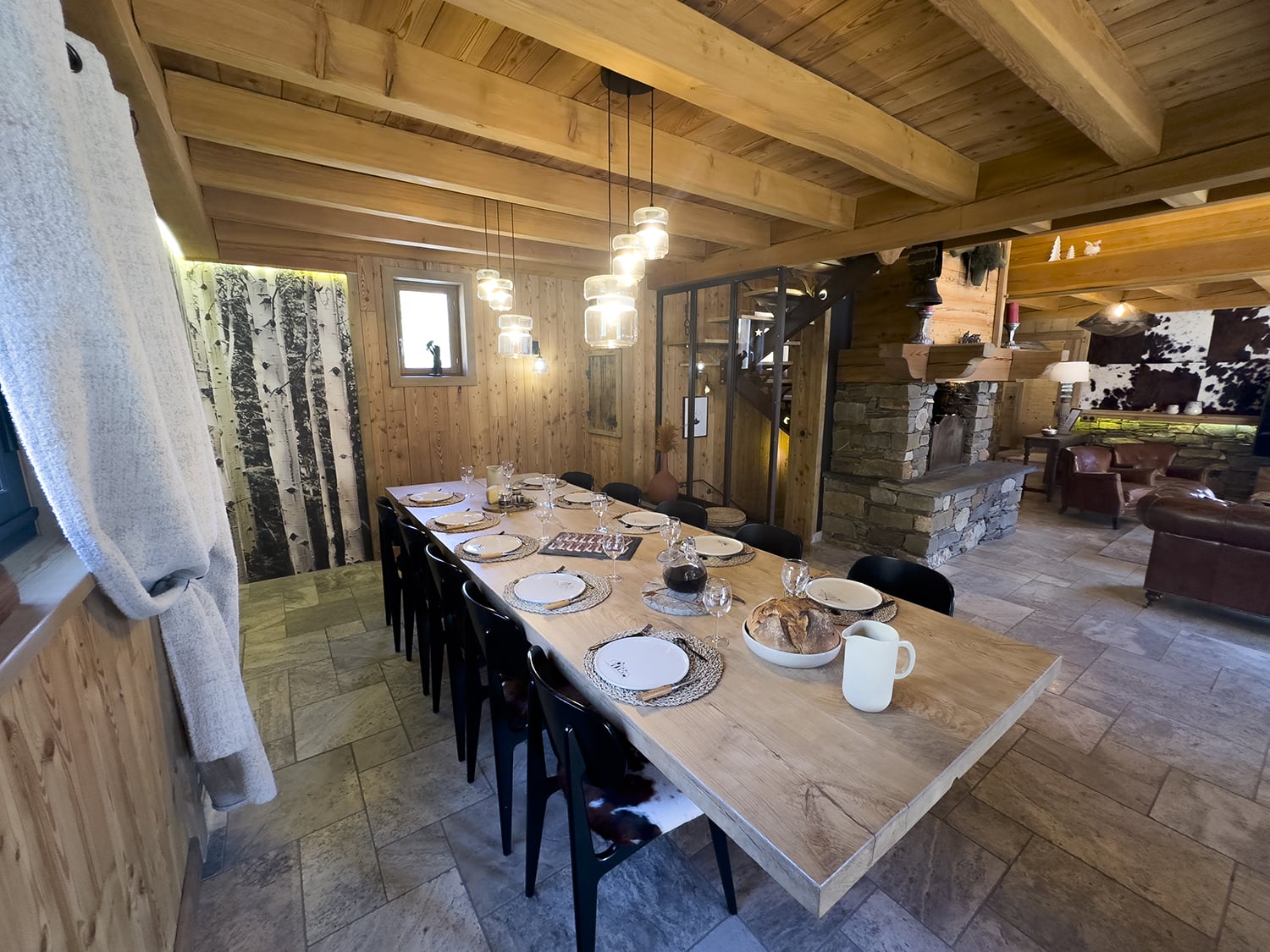 Dining room | Chalet in Hautes-Pyrénées