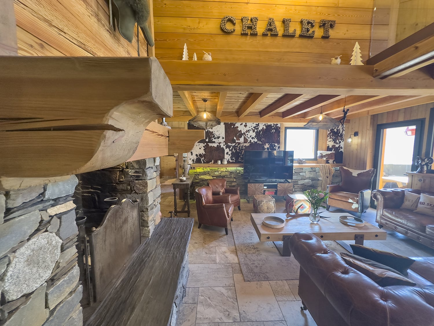 Sitting room | Chalet in Hautes-Pyrénées