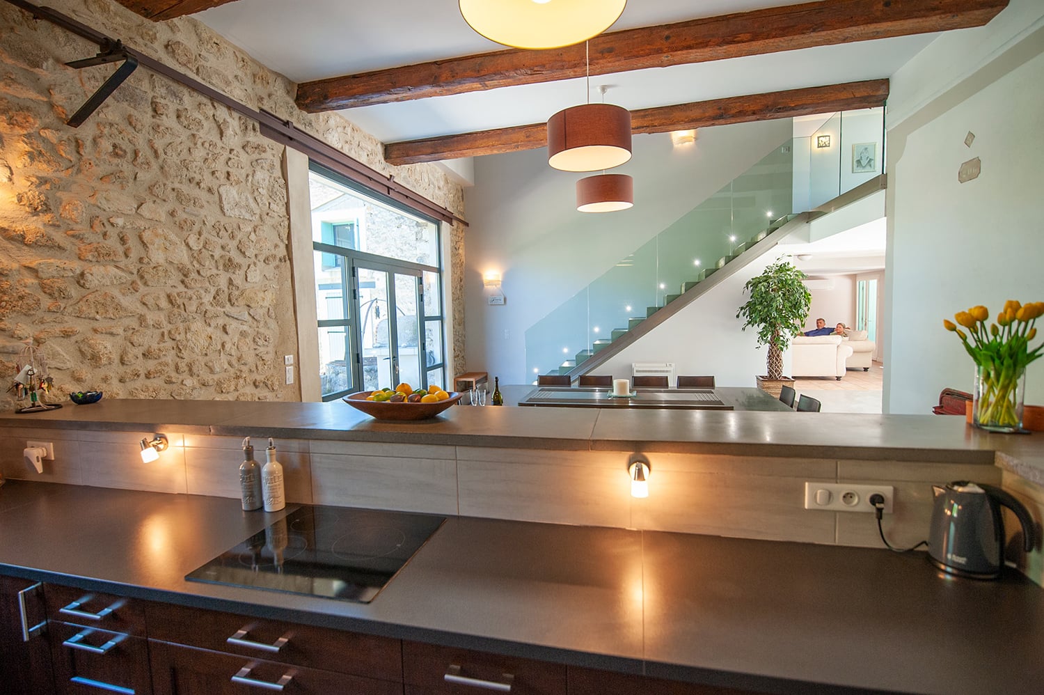 Kitchen | Holiday home in Saint-Génies-de-Fontedit