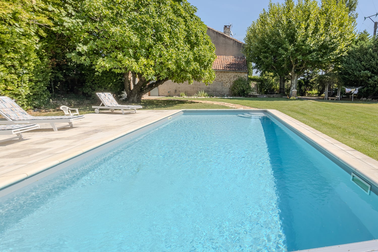 Private heated pool Private heated pool