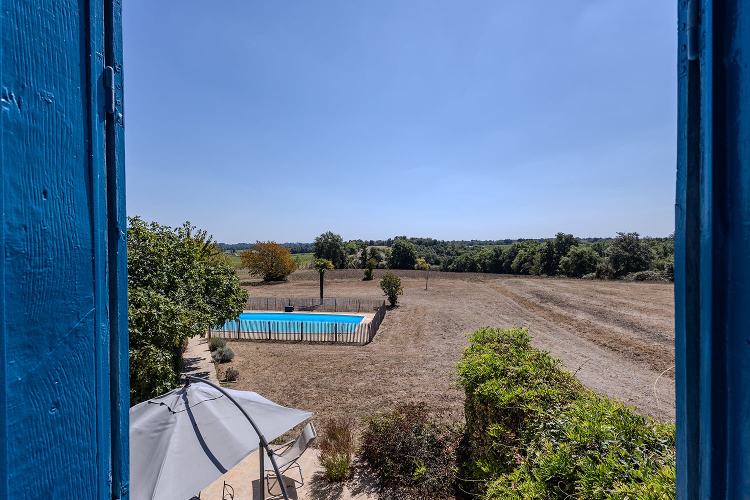 View from bedroom window View from bedroom window