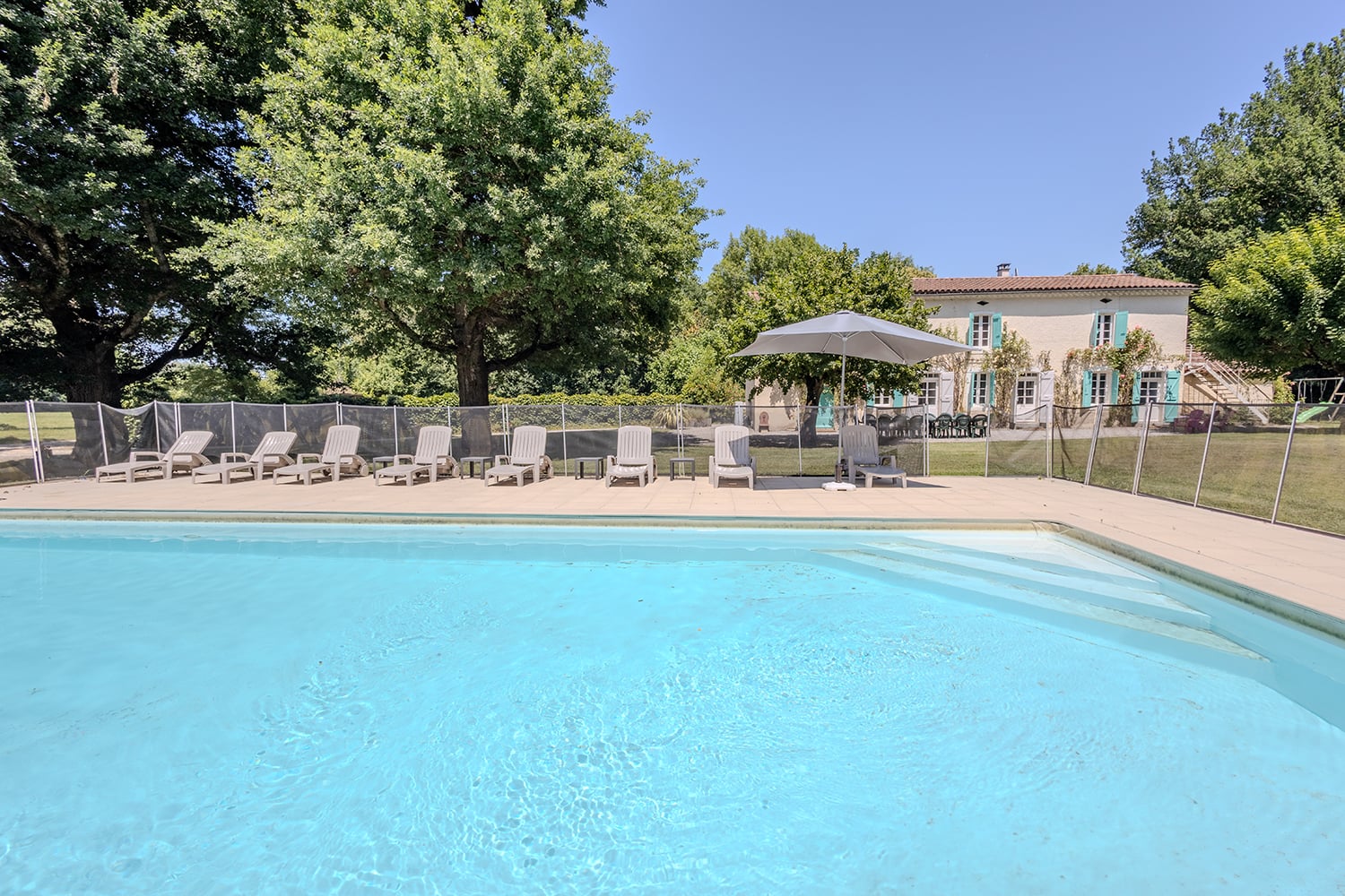 Private heated pool Private heated pool