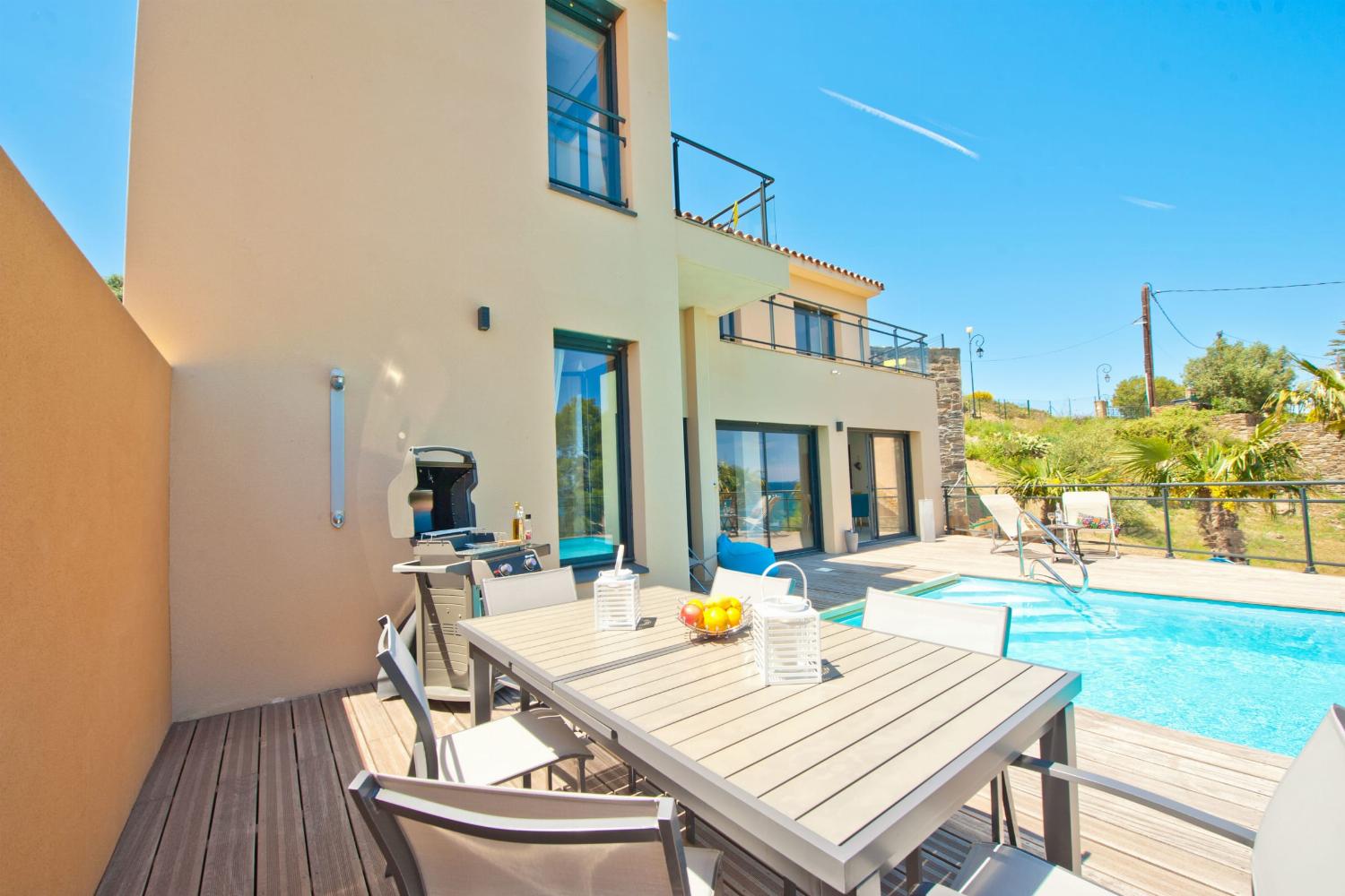 Holiday villa in Collioure with private heated pool