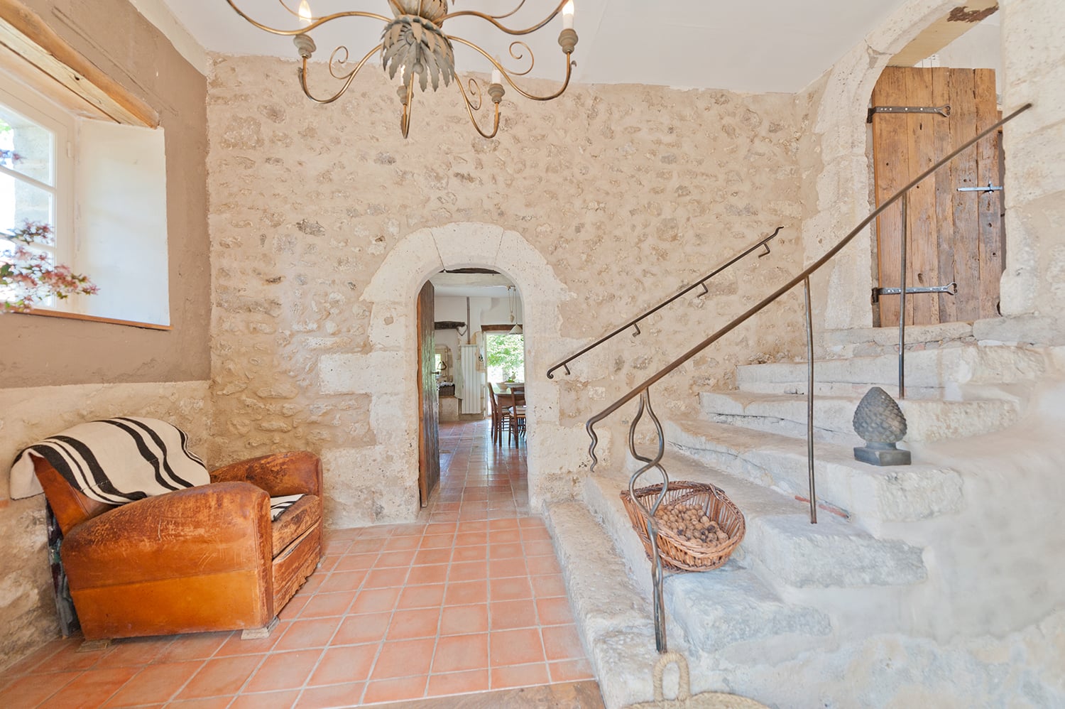 Hallway | Rental home in Dordogne