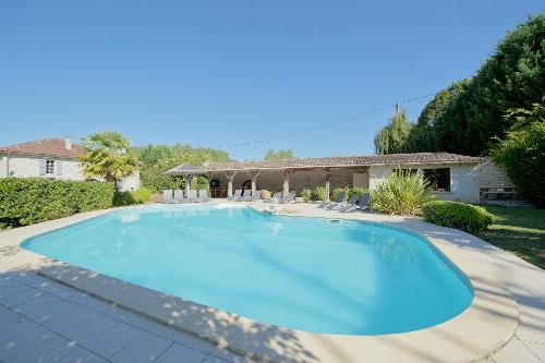 Private heated pool