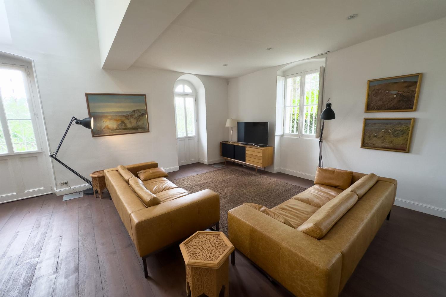 Living room | Holiday château in Pyrénées-Atlantiques