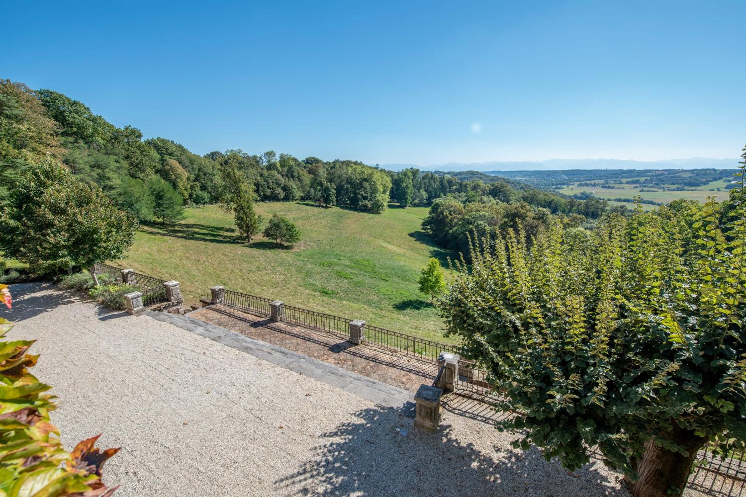 Terrace and view