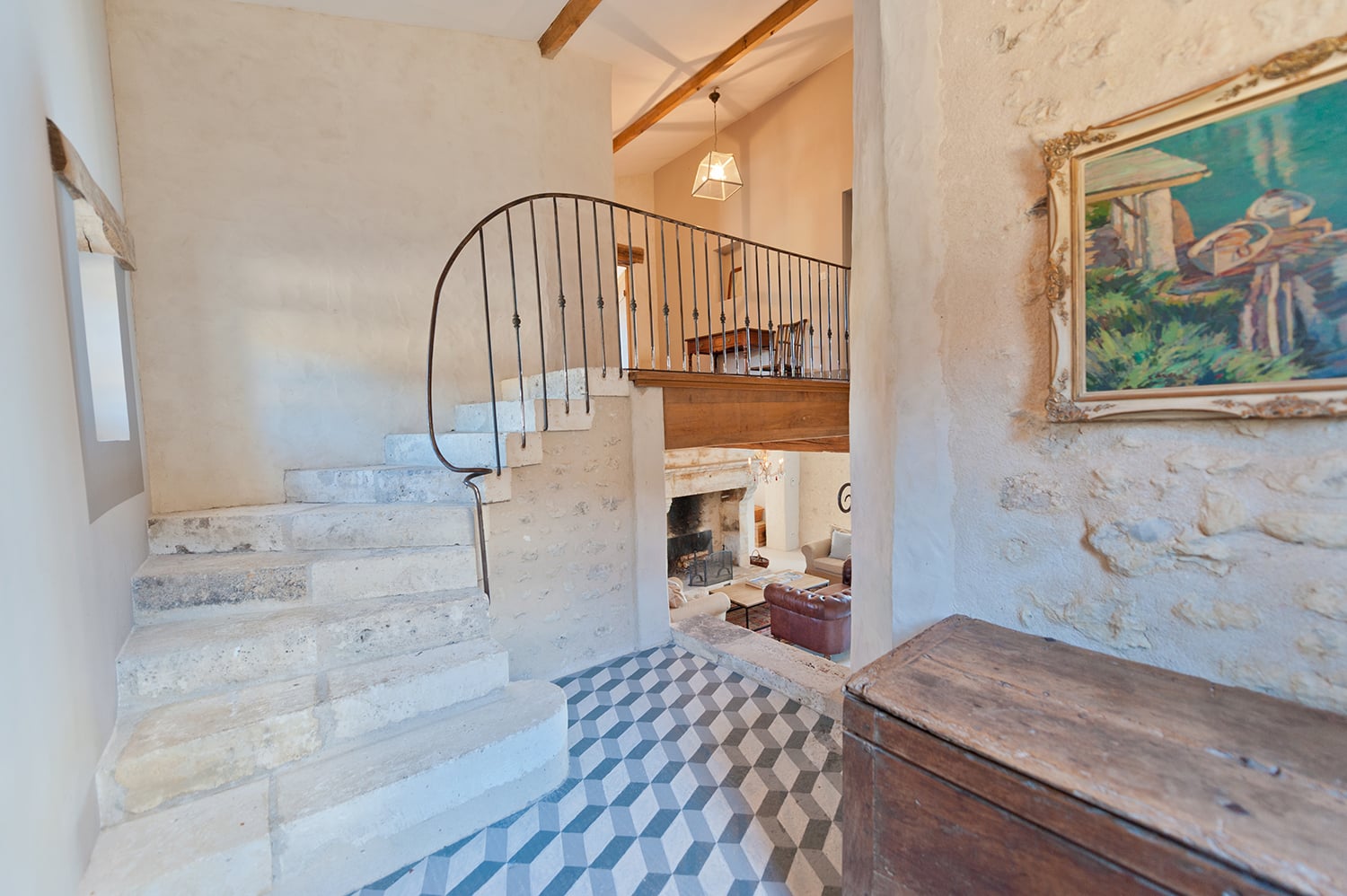 Staircase | Holiday home in Nouvelle-Aquitaine