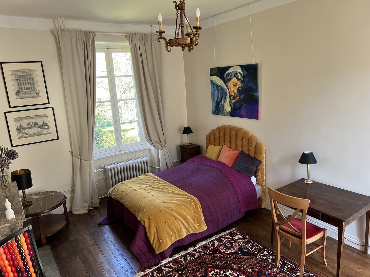 Bedroom | Holiday château in Nouvelle-Aquitaine