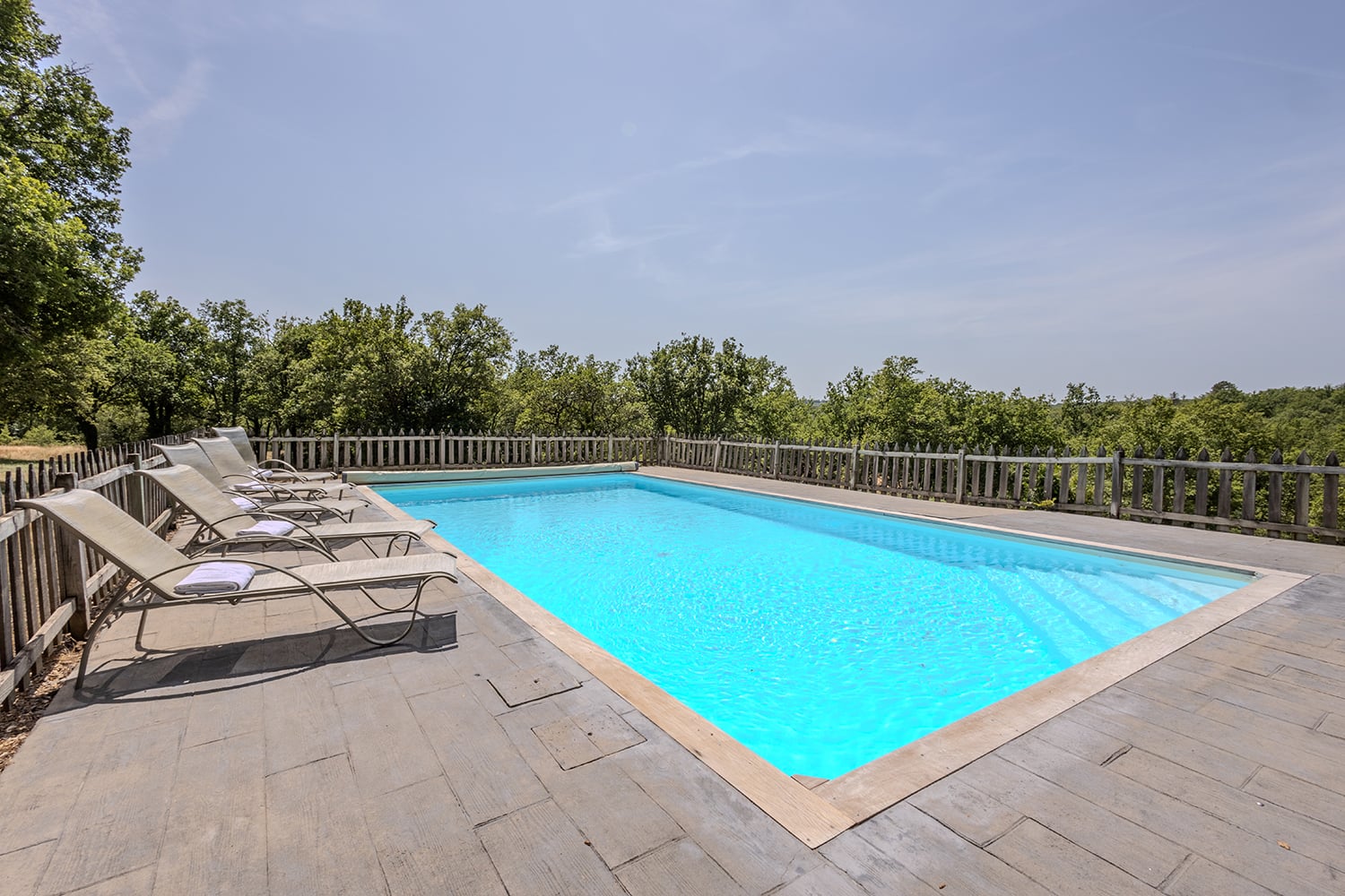 Private heated pool Private heated pool