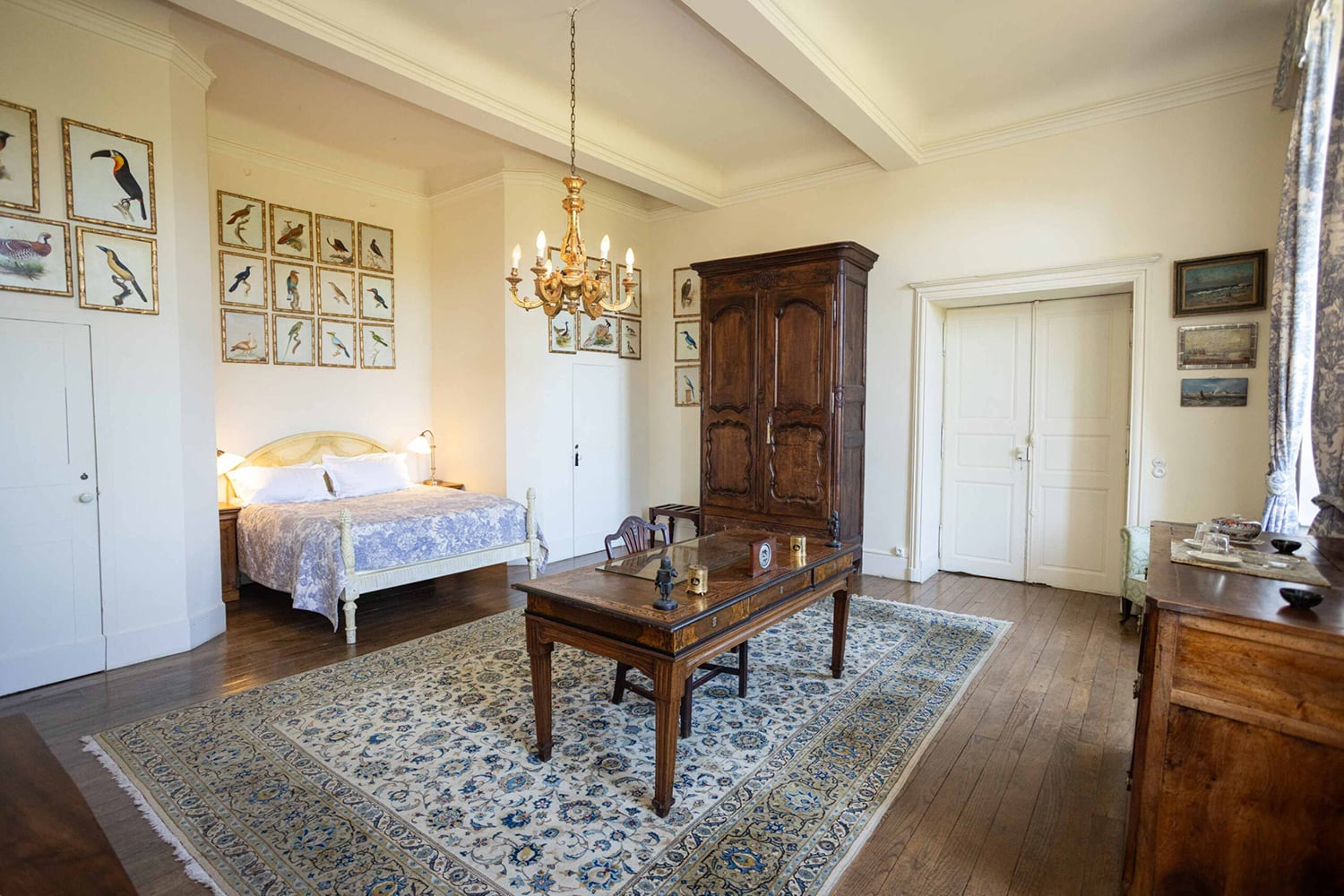 Bedroom | Holiday château in Haute-Garonne