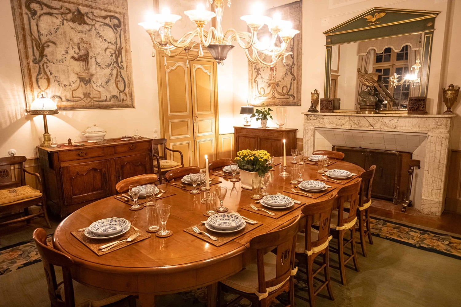 Dining room | Holiday château in Haute-Garonne