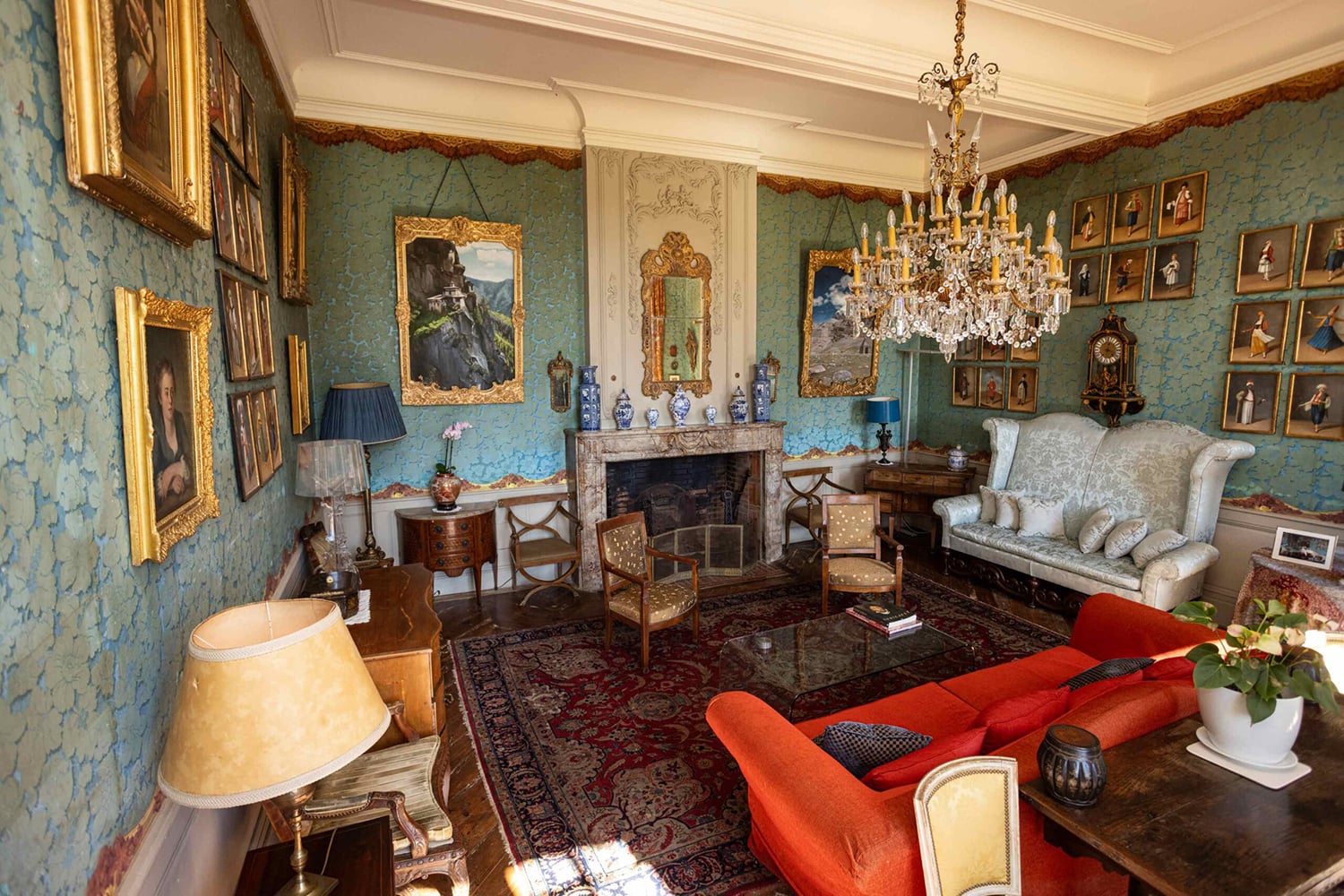 Sitting room | Holiday château in Haute-Garonne