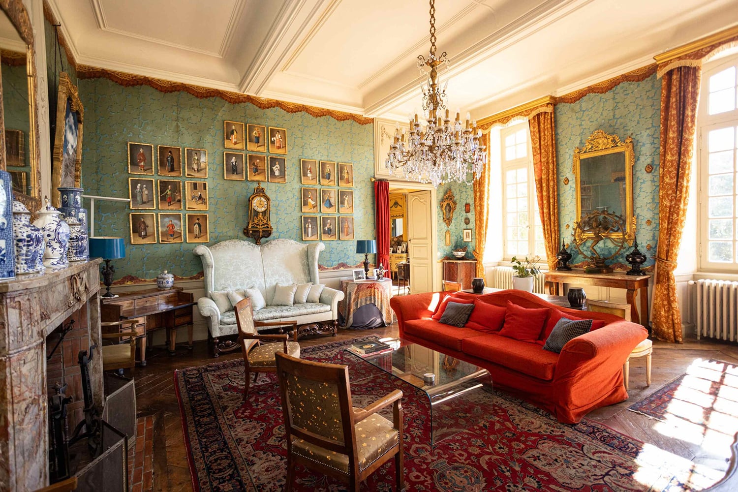 Sitting room | Holiday château in Haute-Garonne