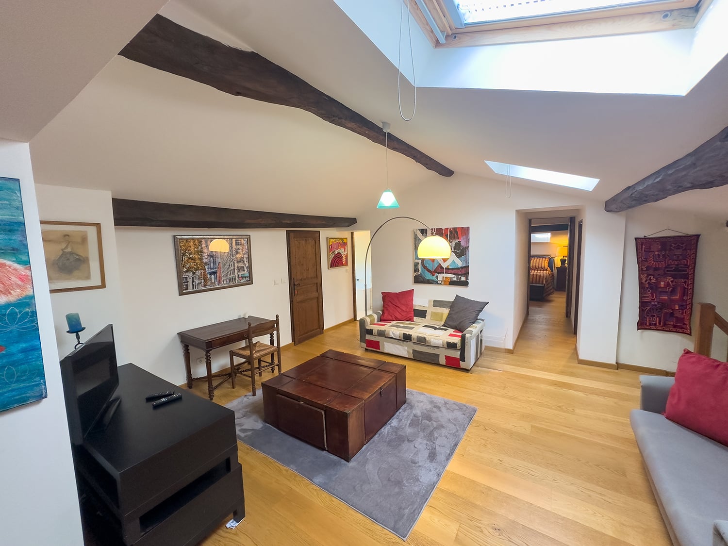 Sitting room | Rental home in Gers