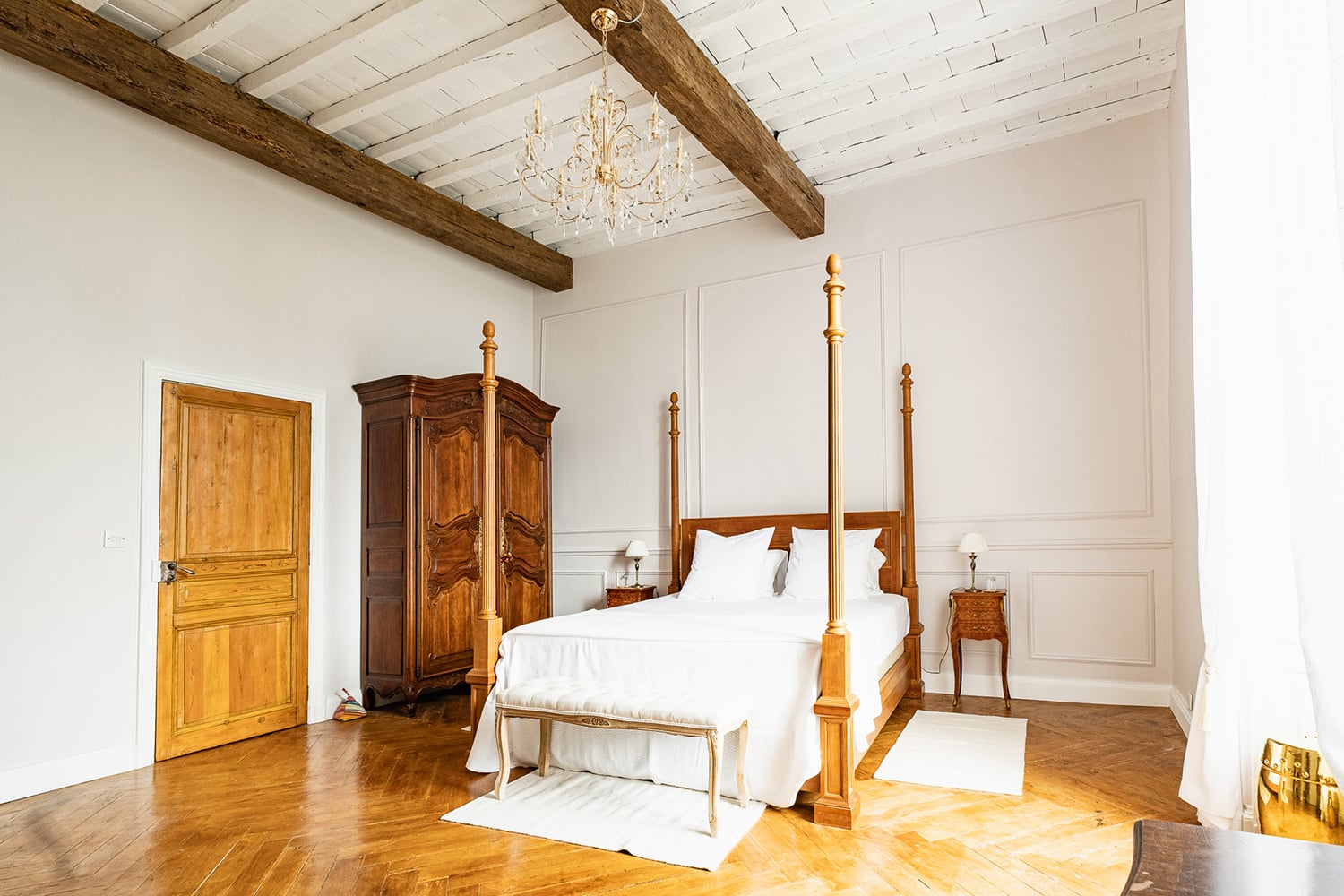 Bedroom | Holiday château in Saint-Mézard