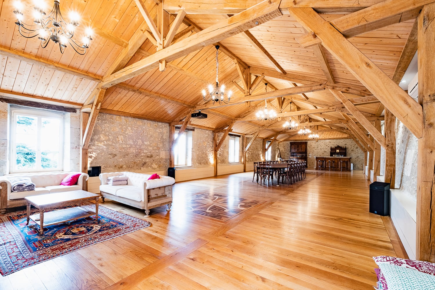 Living room | Holiday château in Saint-Mézard