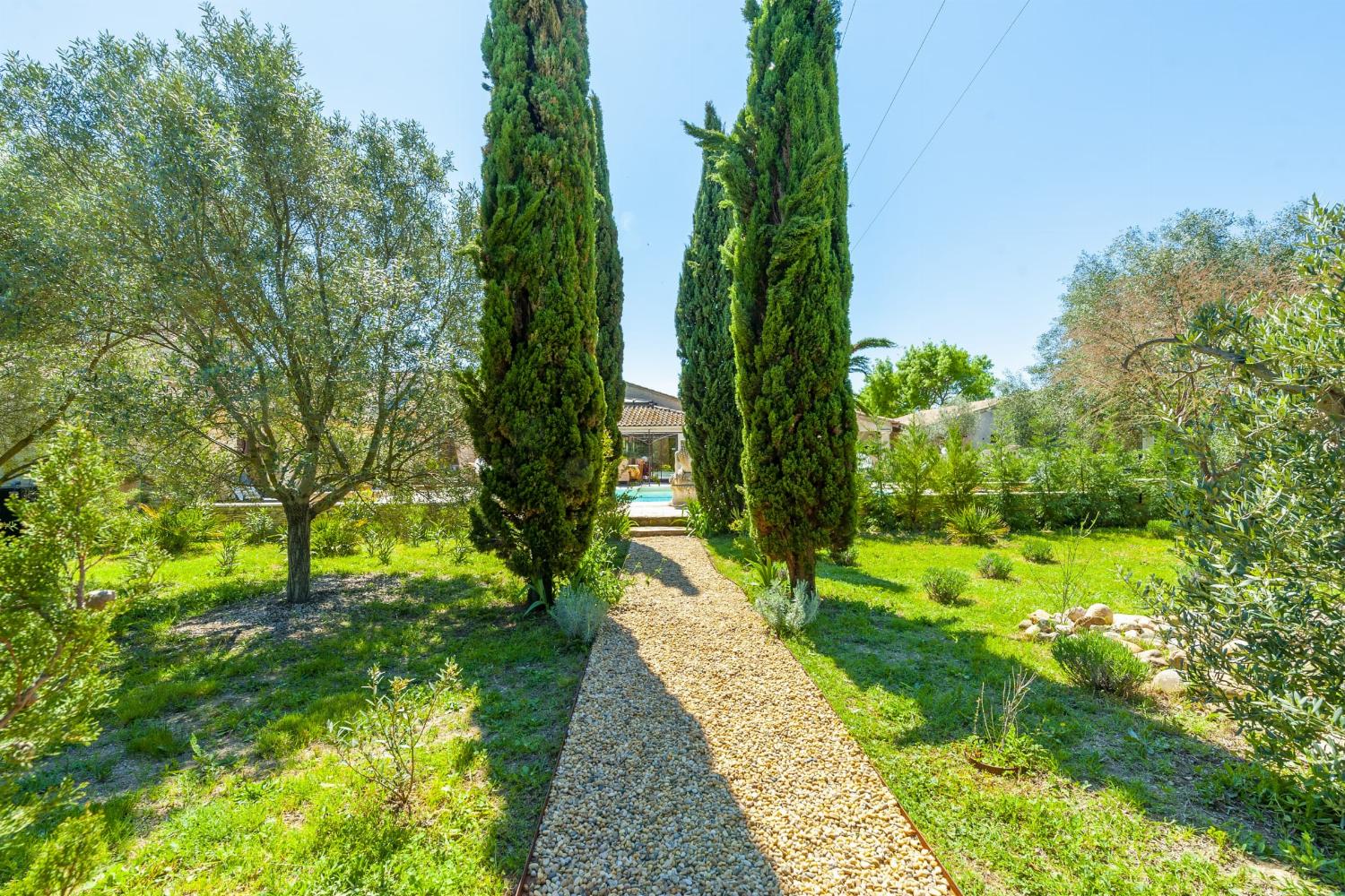 Garden  | Rental home in South of France