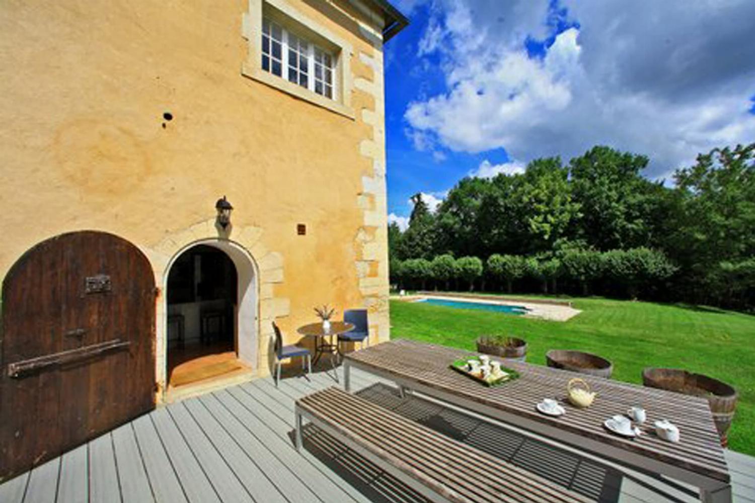 Dining terrace