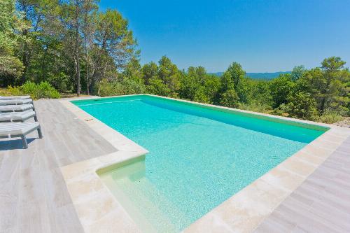 Private heated pool