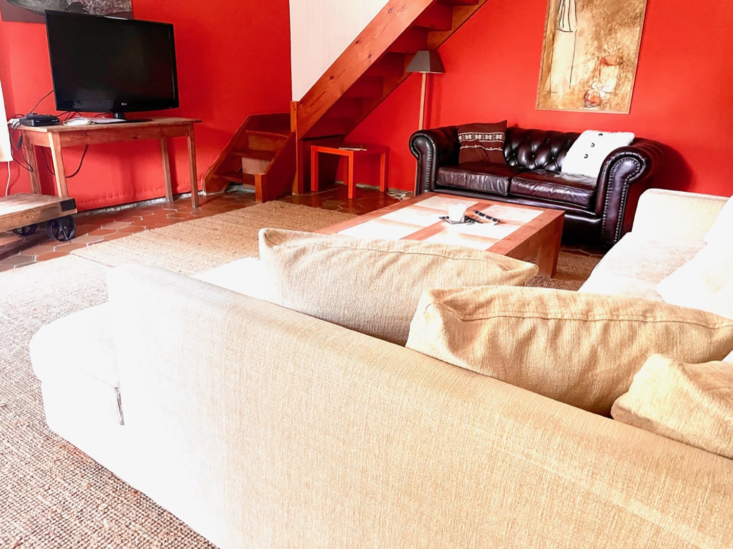 Sitting room | Rental home in Gironde