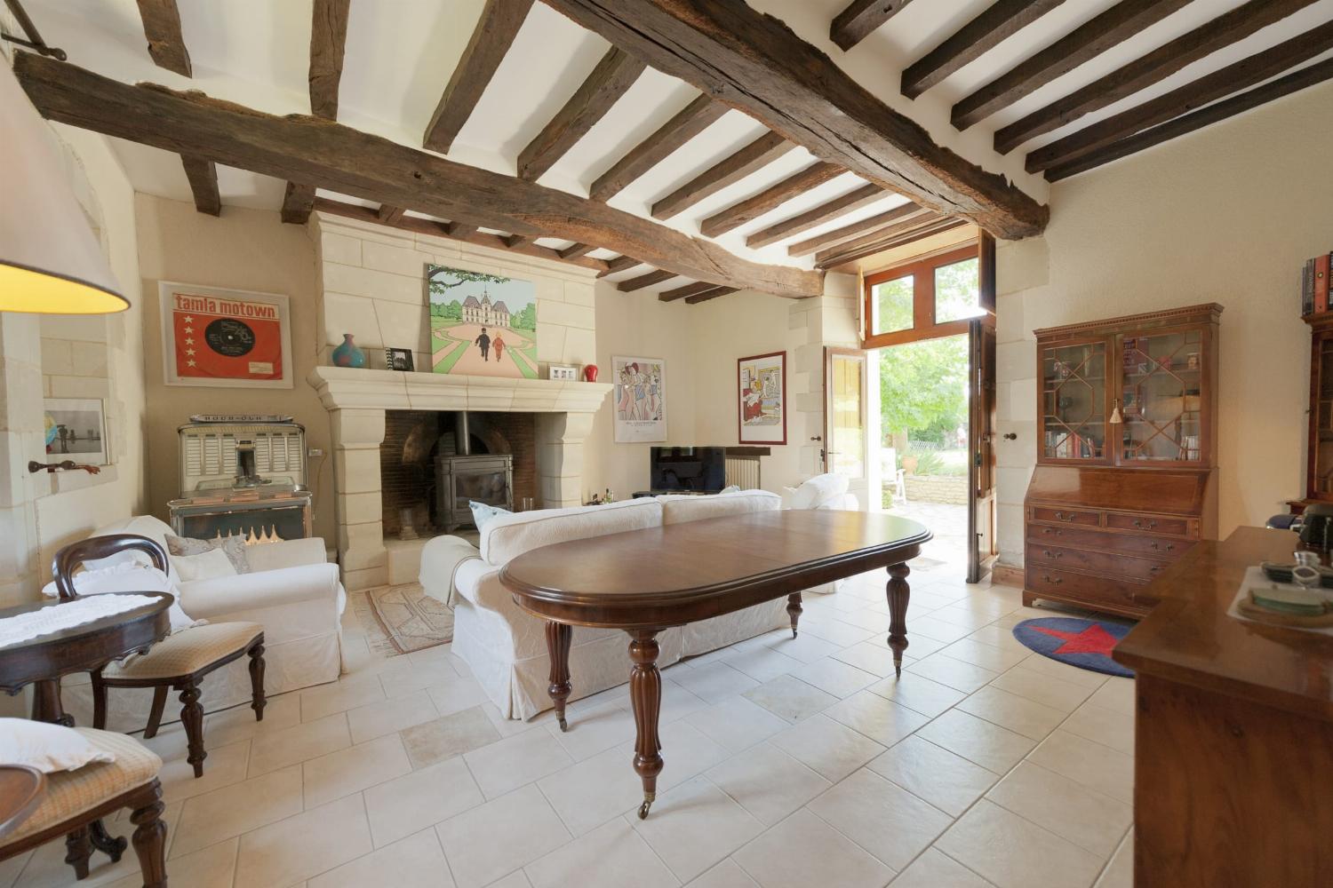 Living room | Holiday home in Loire