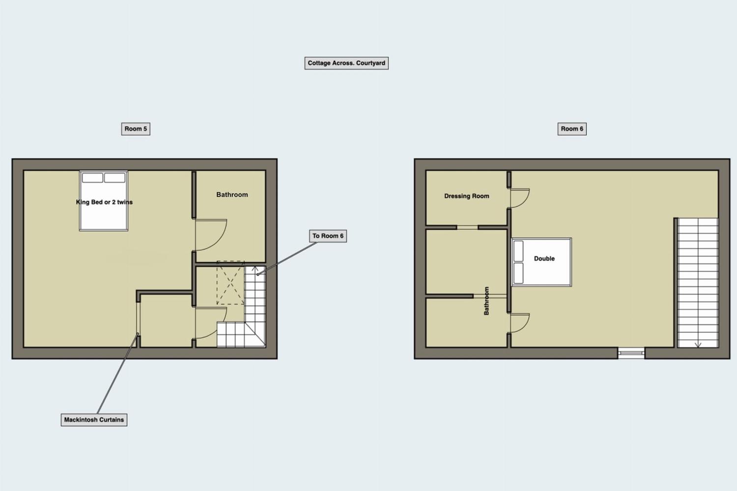 Floor plan | Holiday accommodation in Burgundy