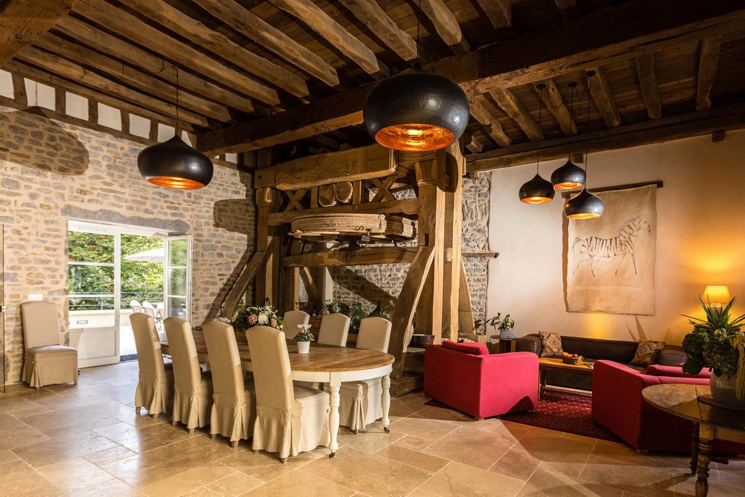 Living room | Holiday accommodation in Burgundy